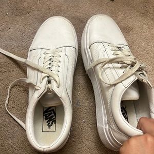 women’s platform vans size 9